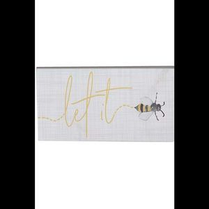 Let It Bee Inspire Board By Sincere Surroundings